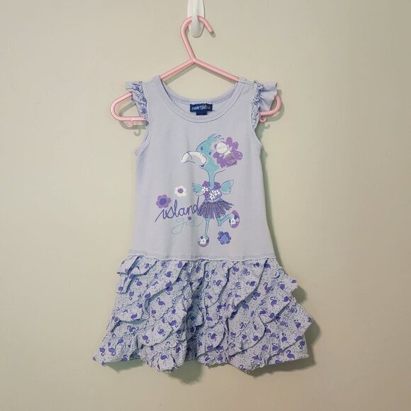 naartjie Other - Naartjie sz 2T blue summer dress flamingo island girl